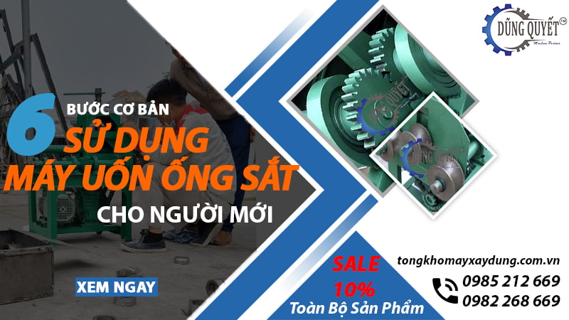 6 Bước Sử Dụng May Uon Ong Sat Cho Người Mới Bắt Đầu