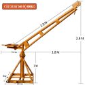 Cẩu xoay 360 độ 800kg giá rẻ - nhập khẩu trực tiếp