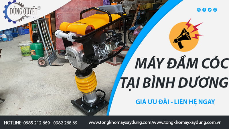 Máy Đầm Cóc Tại Bình Dương