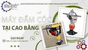 Máy Đầm Cóc Tại Cao Bằng