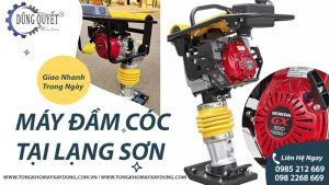 Máy Đầm Cóc Tại Lạng Sơn