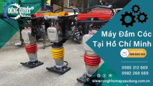 Máy Đầm Cóc Tại Hồ Chí Minh - Địa Chỉ Bán Máy Ưu Đãi Giá Gốc