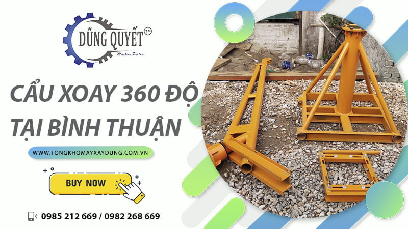 Cẩu Xoay 360 Độ Tại Bình Thuận