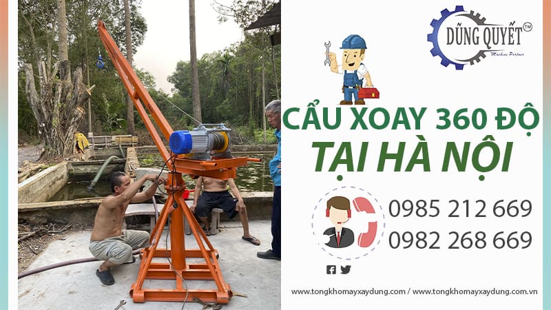 Cẩu Xoay 360 Độ Tại Hà Nội - Mua Ngay Với Giá Ưu Đãi Cực Sốc