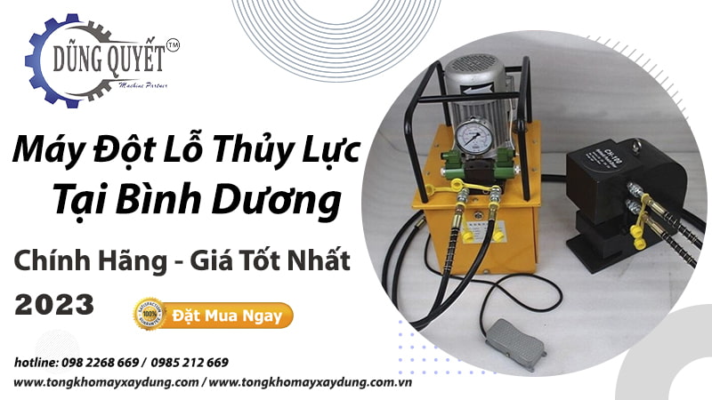 Máy Đột Lỗ Thủy Lực Tại Bình Dương