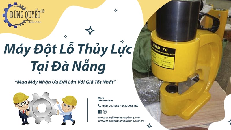 Máy Đột Lỗ Thủy Lực Tại Đà Nẵng