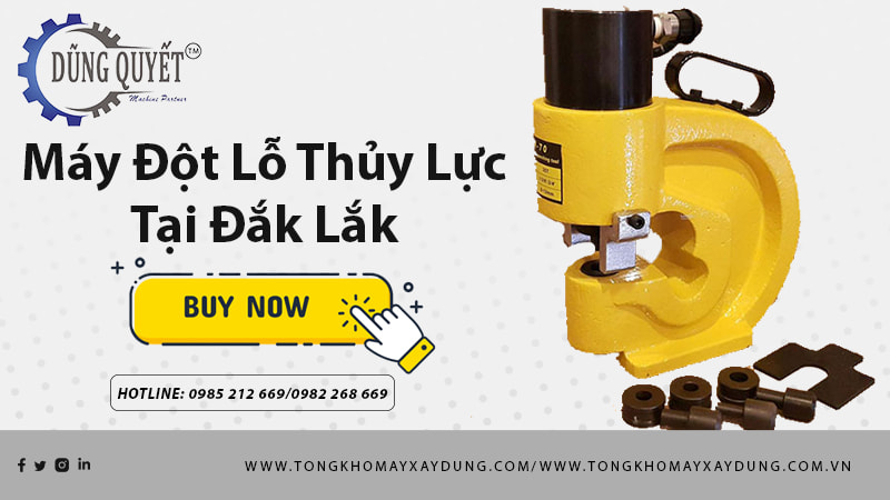 Máy Đột Lỗ Thủy Lực Tại Đắk Lắk