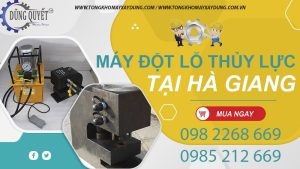 Máy Đột Lỗ Thủy Lực Tại Hà Giang