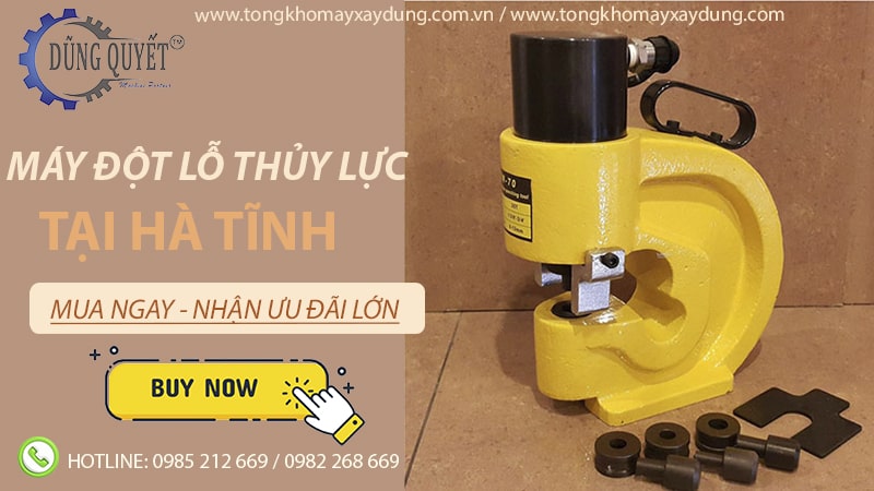 Máy Đột Lỗ Thủy Lực Tại Hà Tĩnh