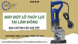Máy Đột Lỗ Thủy Lực Tại Lâm Đồng