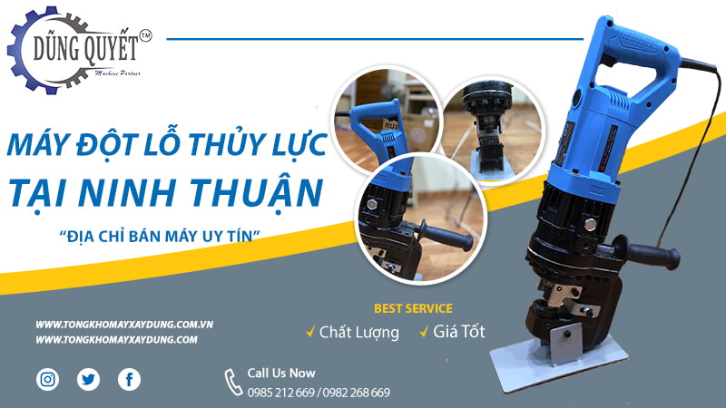 Máy Đột Lỗ Thủy Lực Tại Ninh Thuận