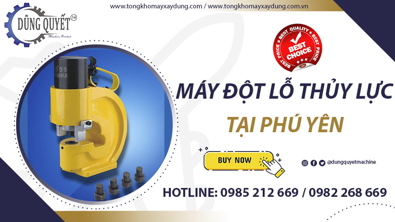 Máy Đột Lỗ Thủy Lực Tại Phú Yên