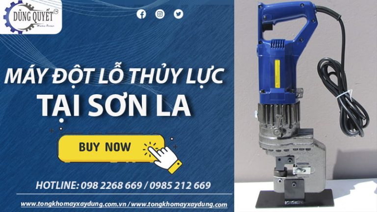 Máy Đột Lỗ Thủy Lực Tại Sơn La