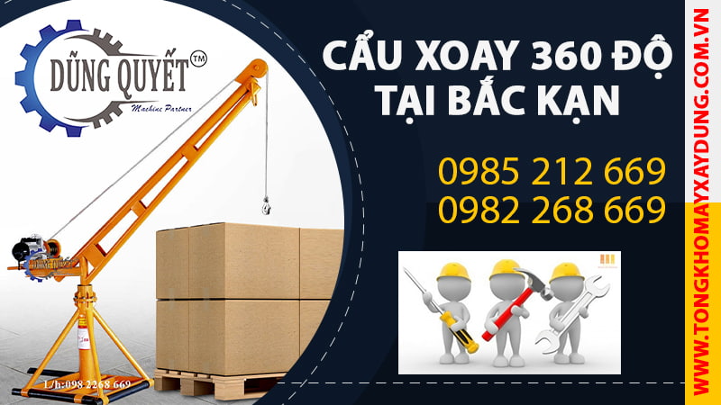 Cẩu Xoay 360 Độ Tại Bắc Kạn - Hệ Thống Bán Lẻ Giá Sỉ Cẩu Xoay