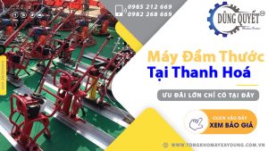 Máy Đầm Thước Tại Thanh Hóa - Luôn Sẵn Kho Gọi Là Có Hàng