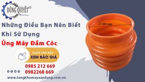 Những Điều Bạn Nên Biết Khi Sử Dụng Ủng Máy Đầm Cóc 