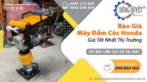 Báo Giá Máy Đầm Cóc Được Sử Dụng Nhiều Trên Thị Trường