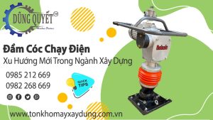 Đầm Cóc Chạy Điện - Xu Hướng Mới Trong Ngành Xây Dựng