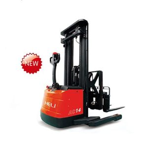 Xe Nâng Điện Đứng Lái 1.3-1.4 tấn Có Càng kéo đẩy