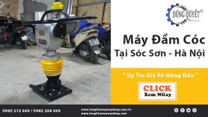 Máy Đầm Cóc Tại Sóc Sơn Hà Nội