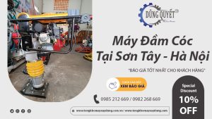 Máy Đầm Cóc Tại Sơn Tây Hà Nội